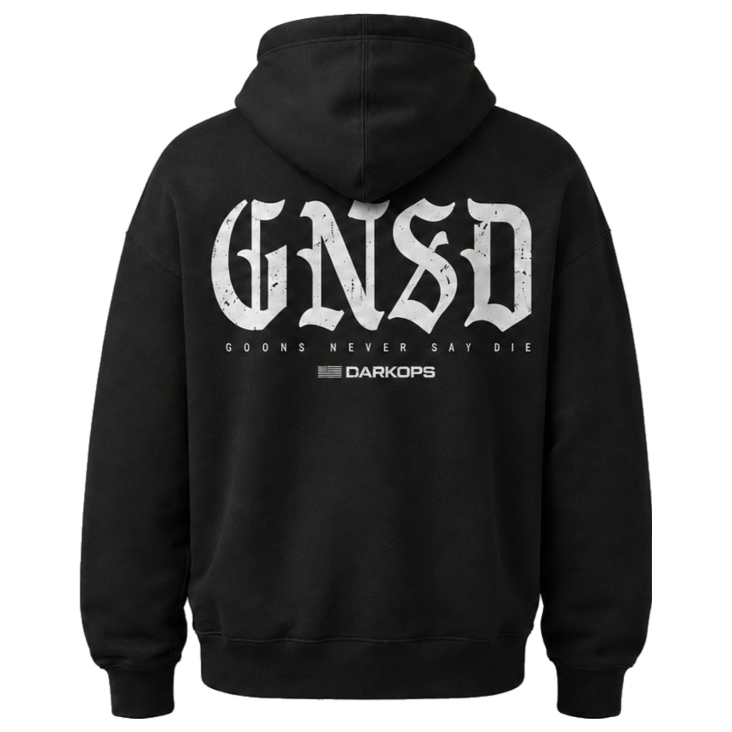 GNSD Hoodie back - full print